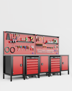 3 Metre 2 Takım Arabalı Çalışma Tezgahı