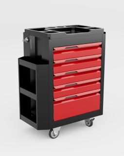 5 Çekmeceli Yanlıklı Takım Arabası