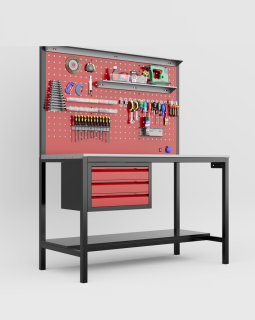 1,5 Metre 3 Çekmeceli Çalışma Tezgahı